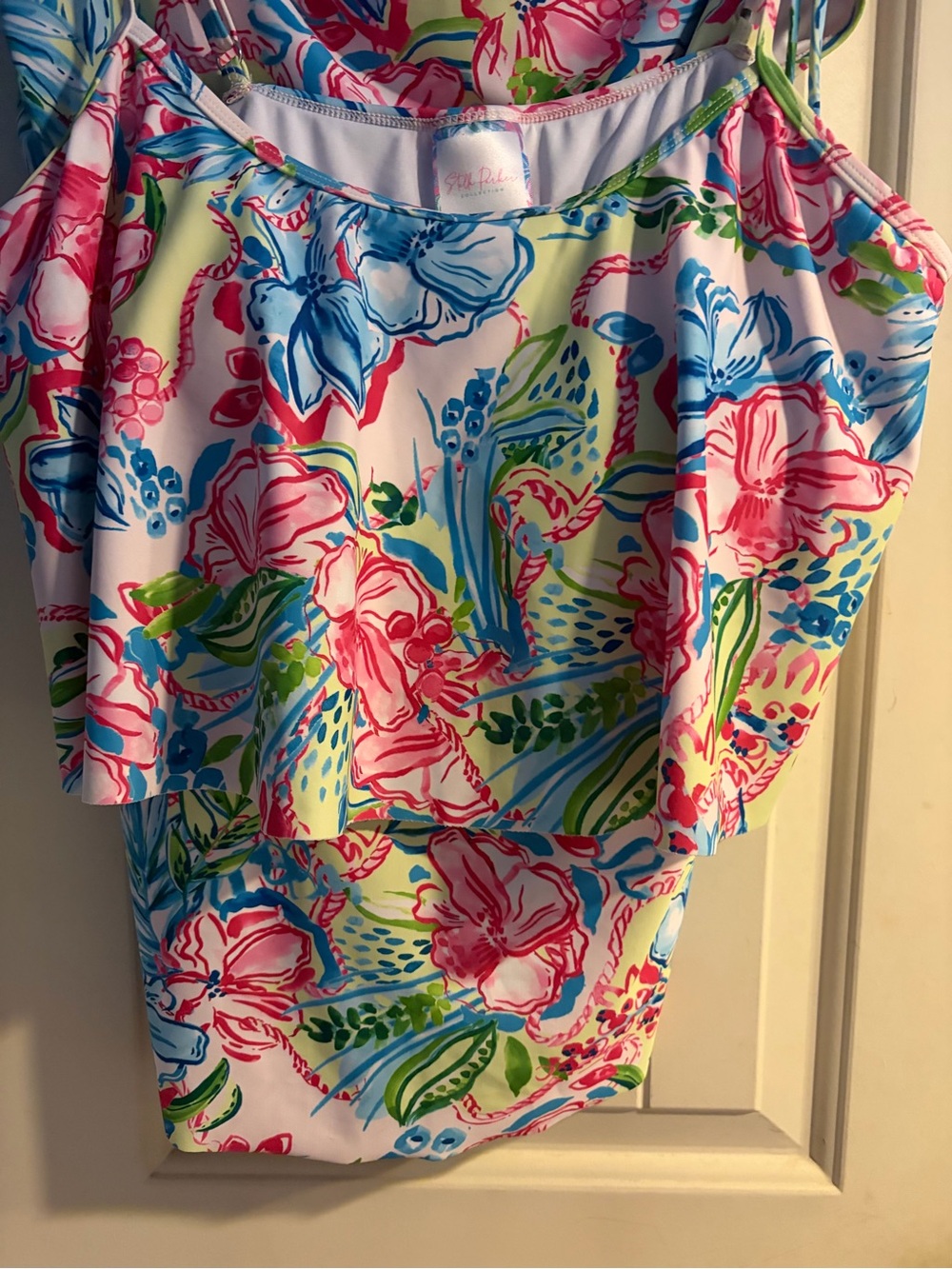 Lilly Pulitzer Pink Floral One-Piece Swim - Women's